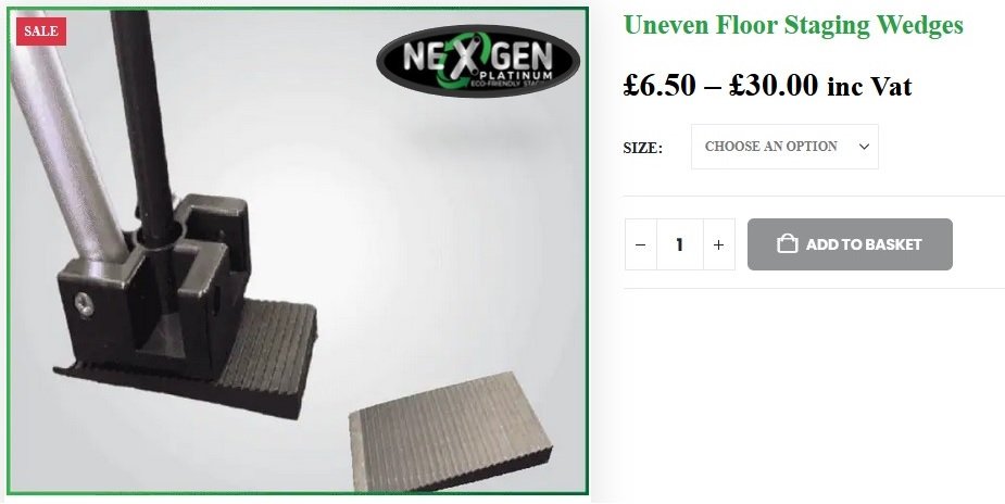 Shop NexGen Floor Wedge